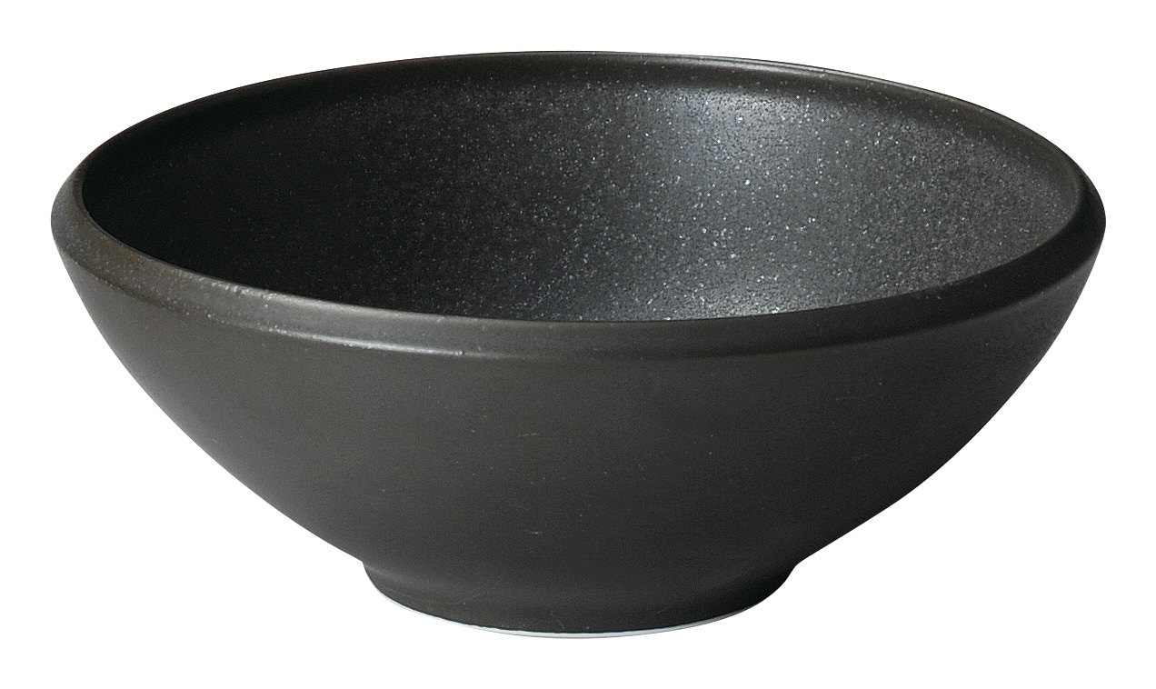 山万 フィノ　クリスタルブラック　14cmボウル 1個（ご注文単位1個）【直送品】