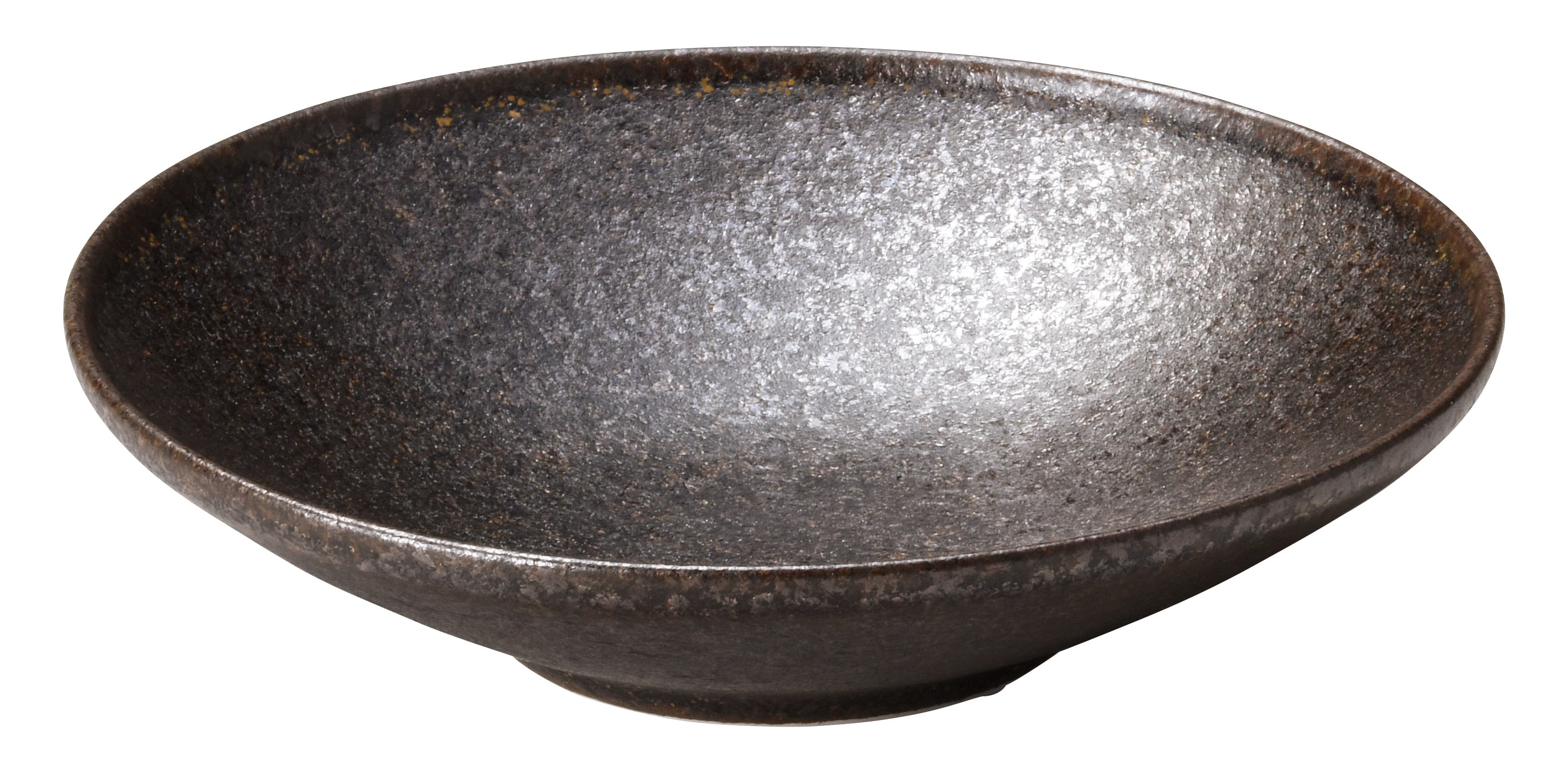 山万 フィノ　クリスタルブラウン　14.5cm浅ボウル 1個（ご注文単位1個）【直送品】