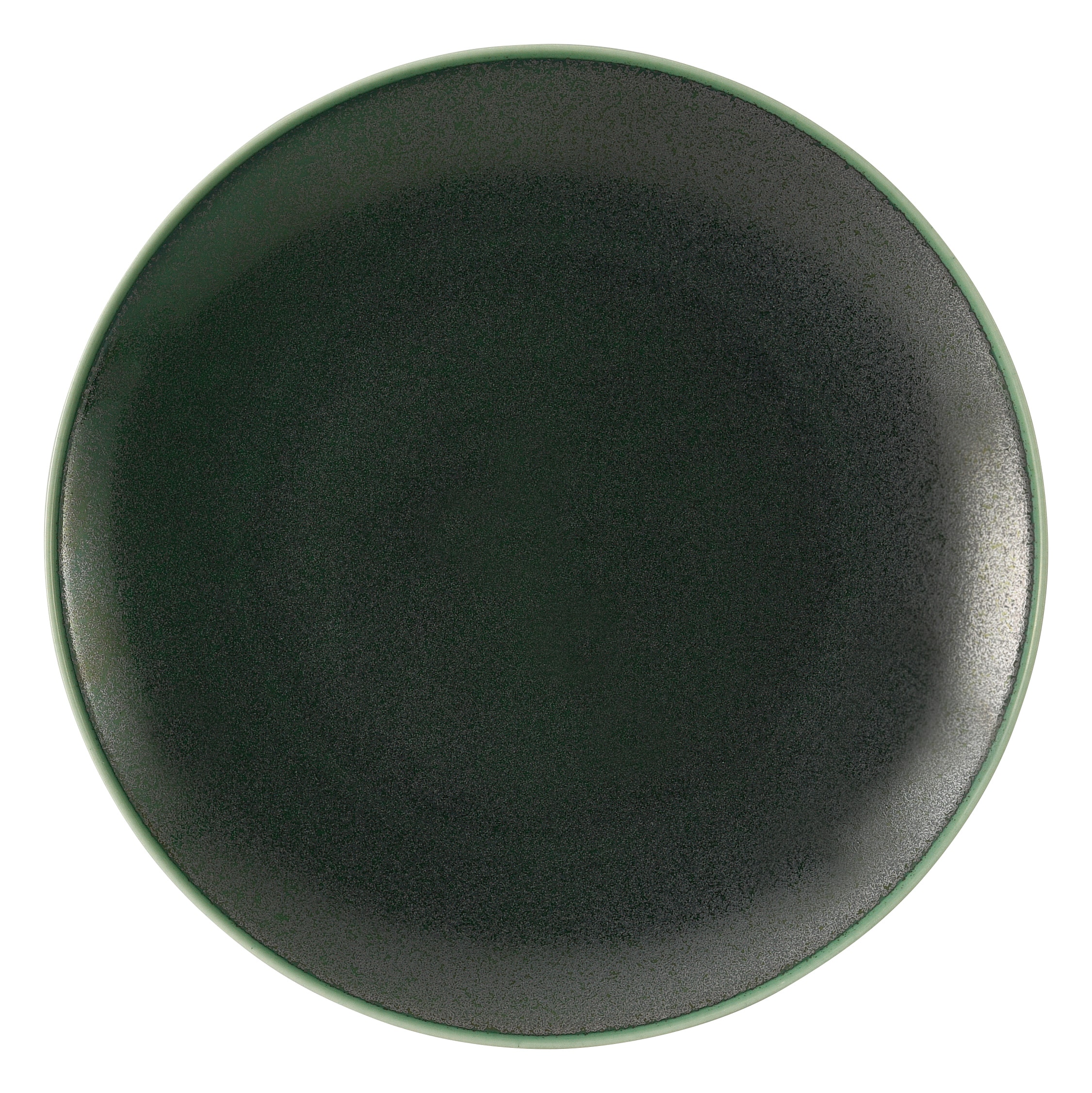 山万 フィノ　アイビーグリーン　24cmプレート 1個（ご注文単位1個）【直送品】