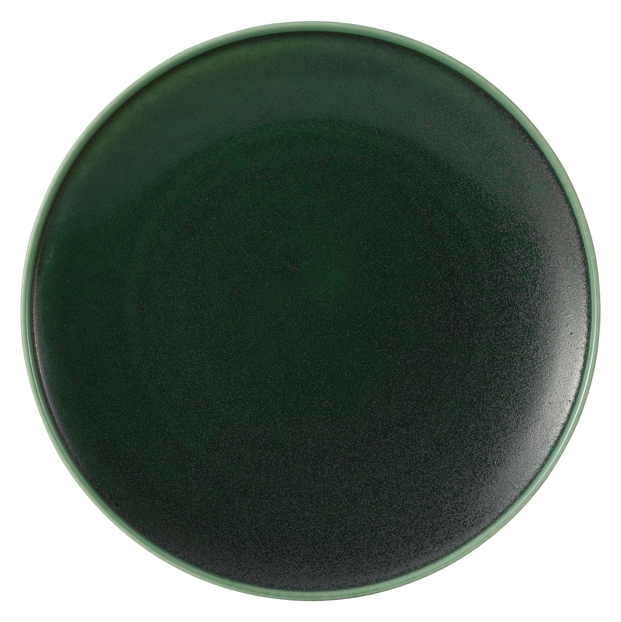 山万 フィノ　アイビーグリーン　22cmプレート 1個（ご注文単位1個）【直送品】