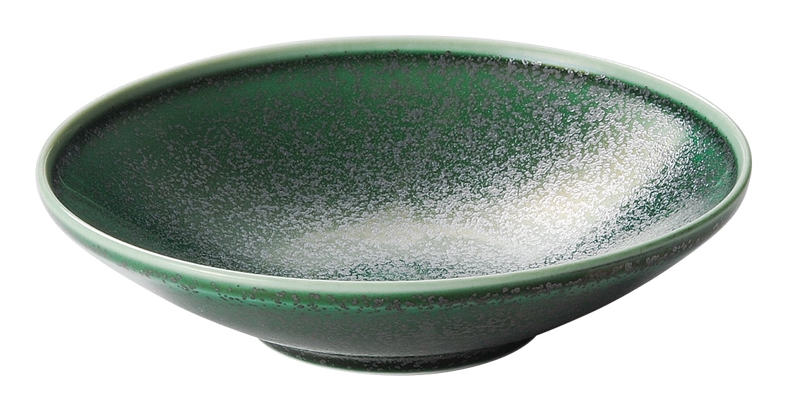 山万 フィノ　アイビーグリーン　14.5cm浅ボウル 1個（ご注文単位1個）【直送品】