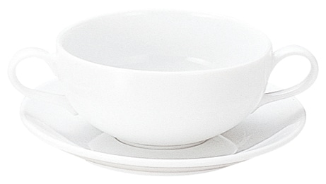 山万 プラージュ 両手付スープカップ 1個(ご注文単位1個)【直送品】