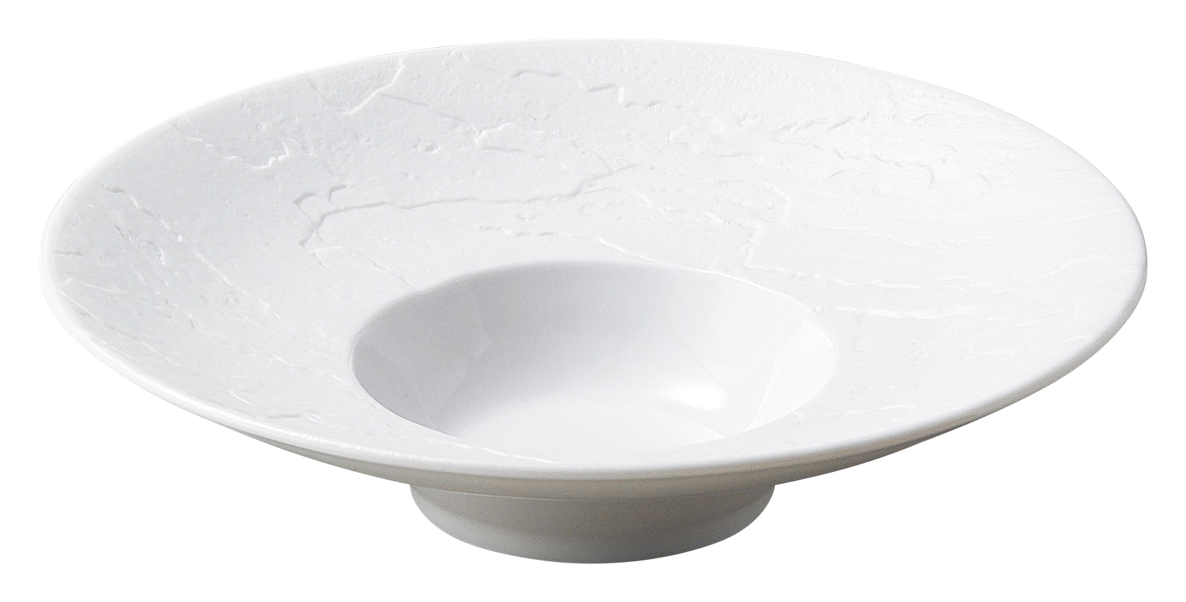 山万 グラウ゛ェール　ロシェ　23cmブロードリムボウル　リムビスク 1個（ご注文単位1個）【直送品】