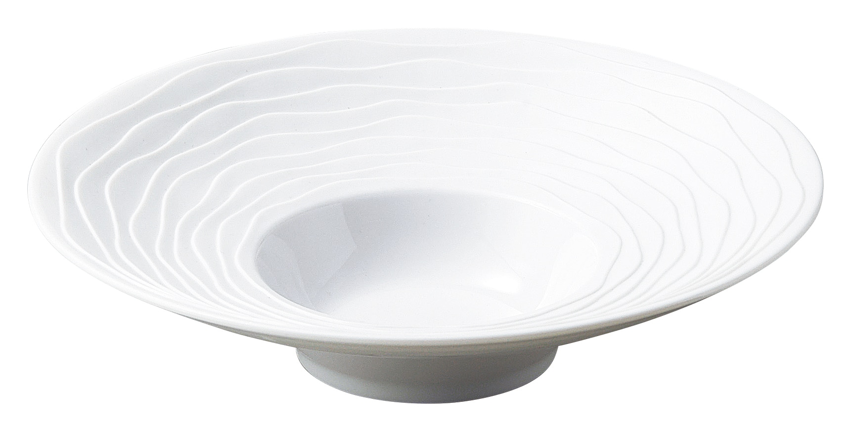 山万 グラウ゛ェール ウ゛ァーグ 23cmブロードリムボウル リムビスク 1個(ご注文単位1個)【直送品】