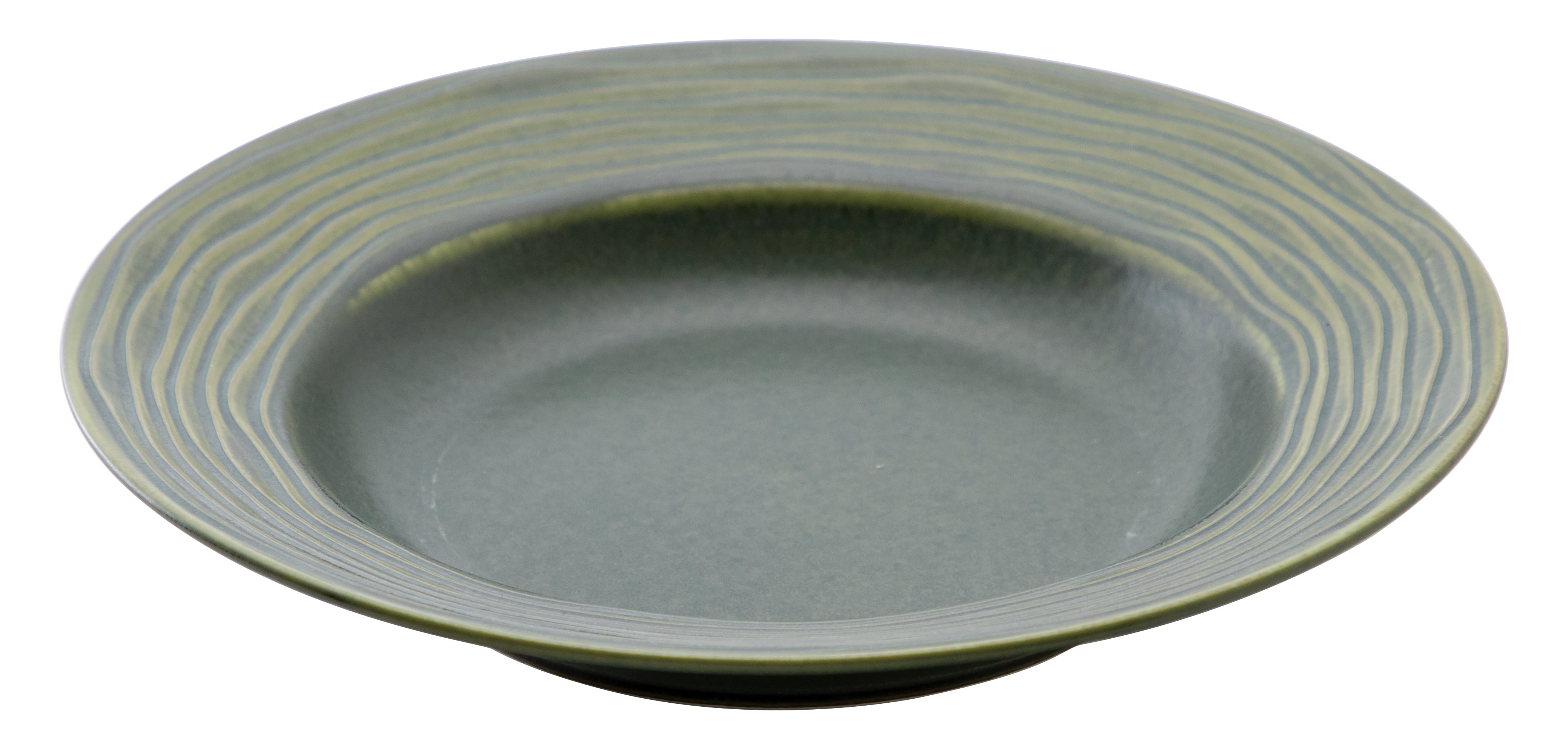 山万 グラウ゛ェール プレーリーグリーン 25.5cmリムスープボウル 1個(ご注文単位1個)【直送品】