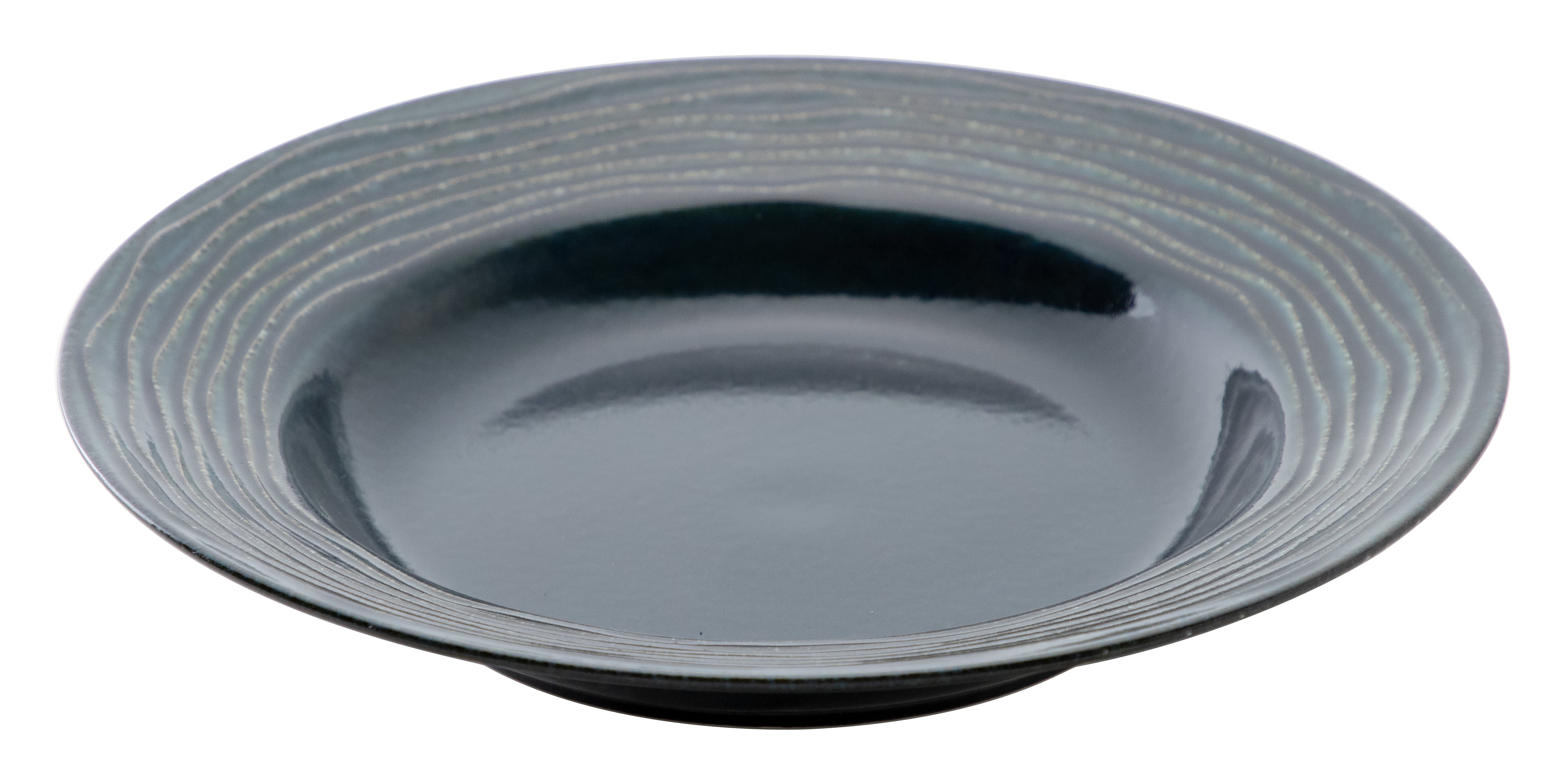 山万 グラウ゛ェール アビスブルー 25.5cmリムスープボウル 1個(ご注文単位1個)【直送品】