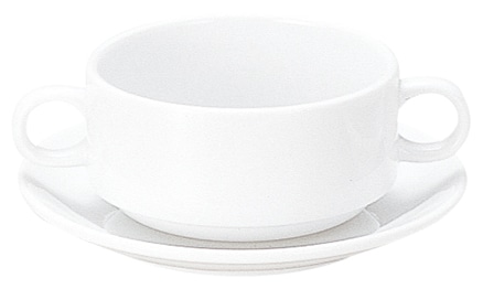 山万 プラージュ スタック両手スープカップ 1個(ご注文単位1個)【直送品】