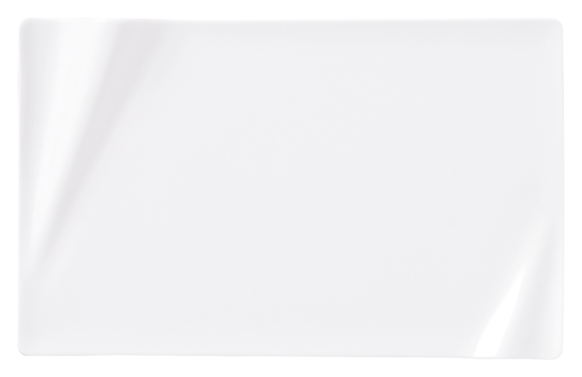 山万 ネプチューン ピュアホワイト 26cm長角プレート 1個(ご注文単位1個)【直送品】