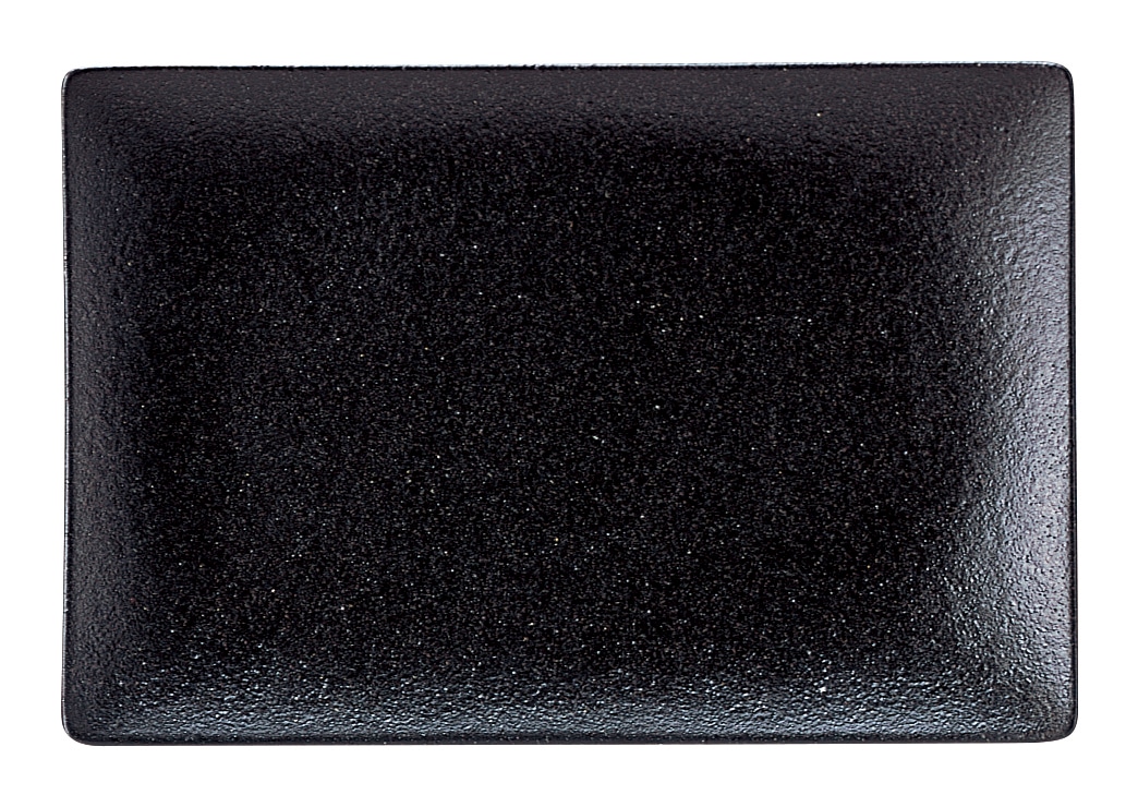 山万 エボニー　27cm角プラター 1個（ご注文単位1個）【直送品】