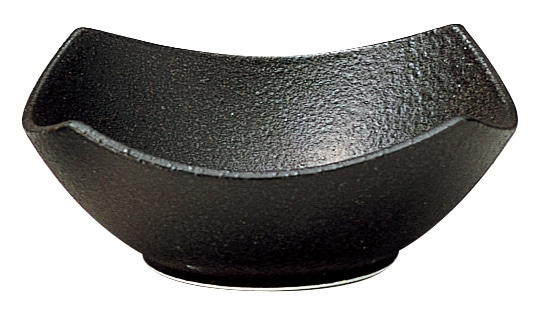 山万 エボニー　15.5cmスクエアーボウル 1個（ご注文単位1個）【直送品】