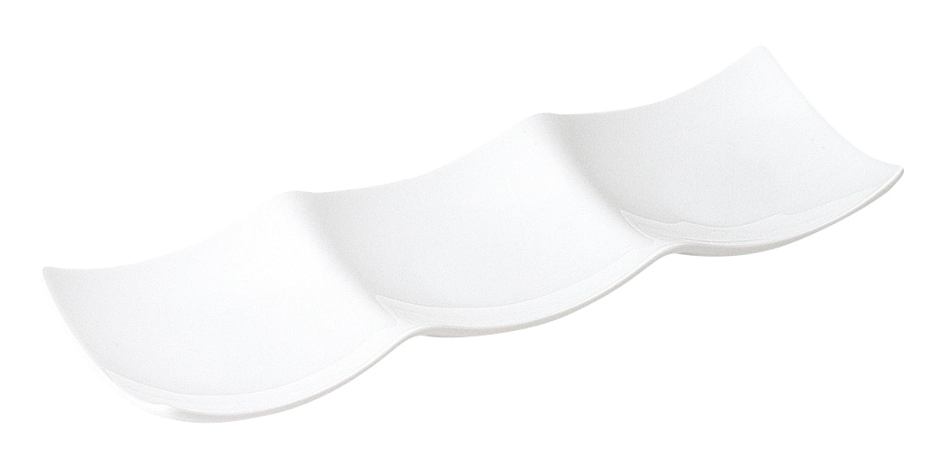 山万 タイド　27cm3連皿 1個（ご注文単位1個）【直送品】