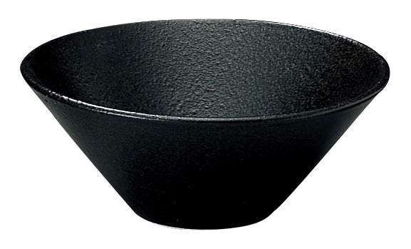 山万 エボニー 20.5cmトロンバボウル 1個(ご注文単位1個)【直送品】