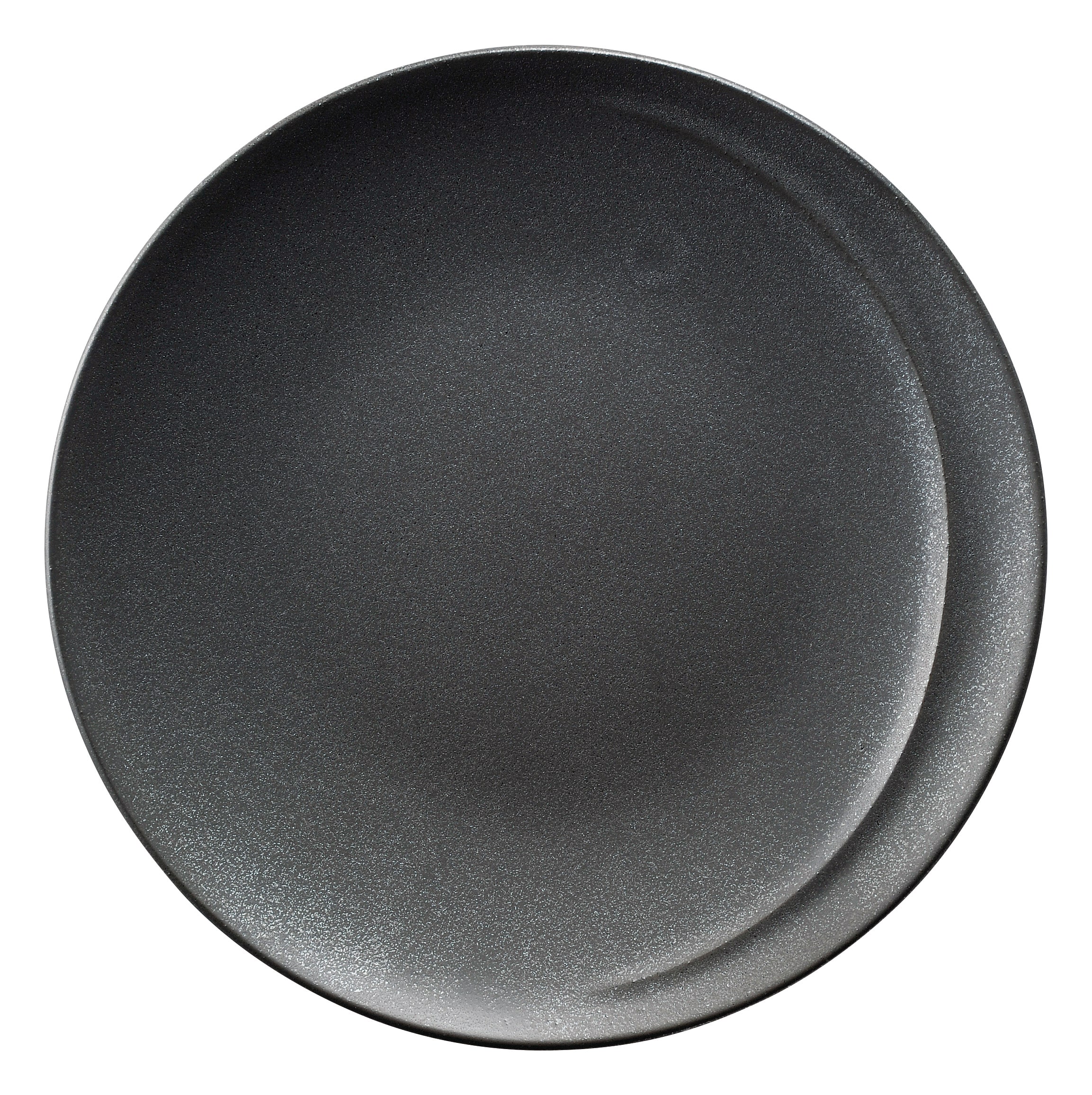 山万 アルコ　クリスタルブラック　17cmプレート 1個（ご注文単位1個）【直送品】