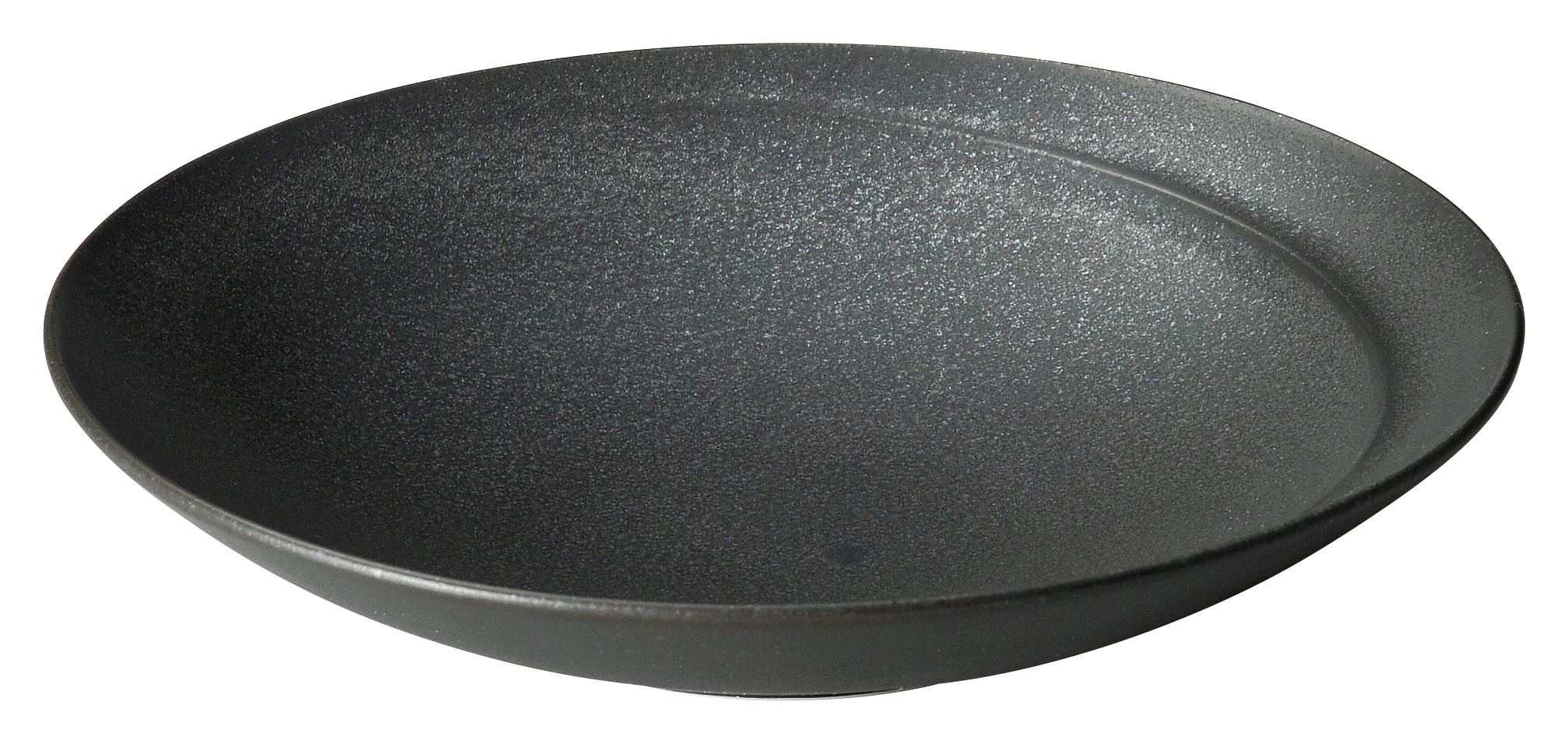 山万 アルコ　クリスタルブラック　24cm浅ボウル 1個（ご注文単位1個）【直送品】