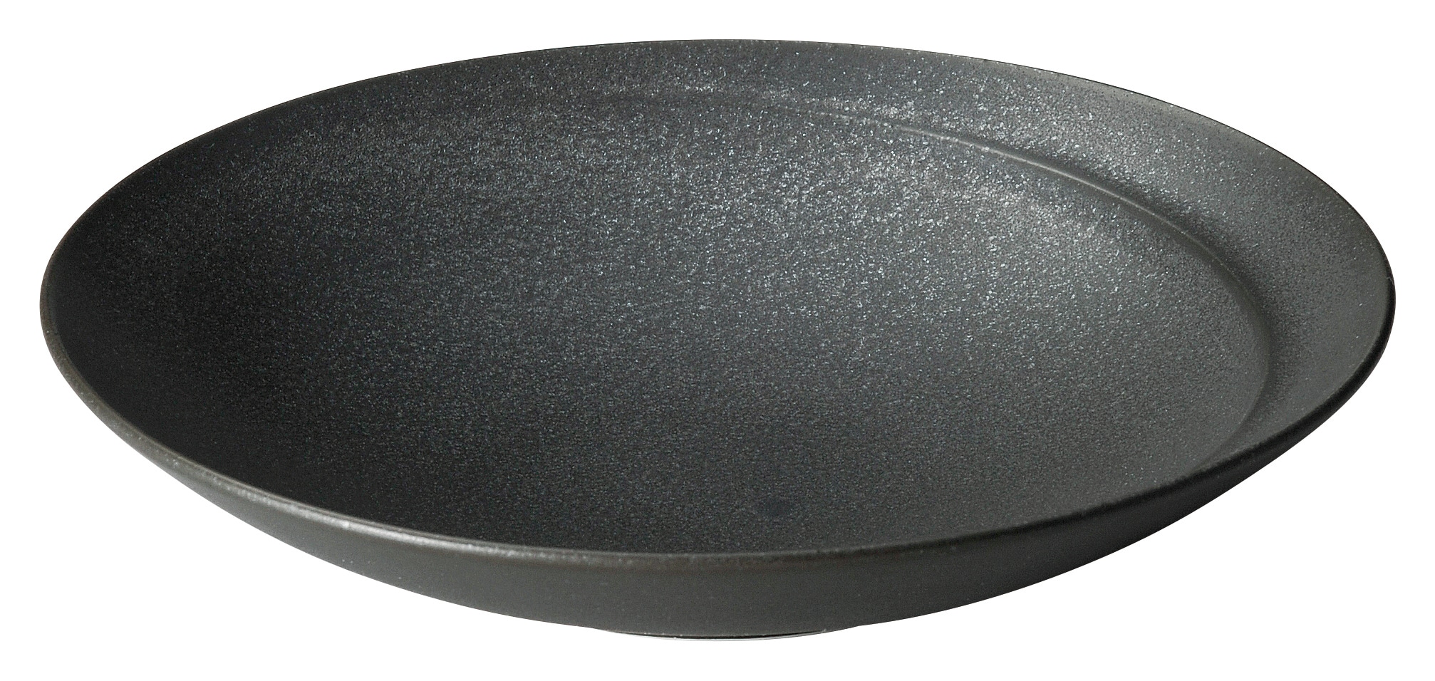 山万 アルコ　クリスタルブラック　19cm浅ボウル 1個（ご注文単位1個）【直送品】