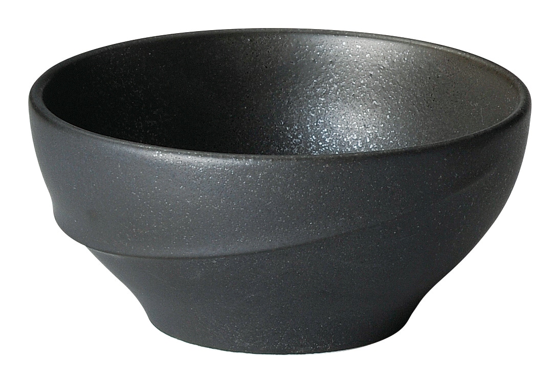 山万 アルコ　クリスタルブラック　12cmボウル 1個（ご注文単位1個）【直送品】