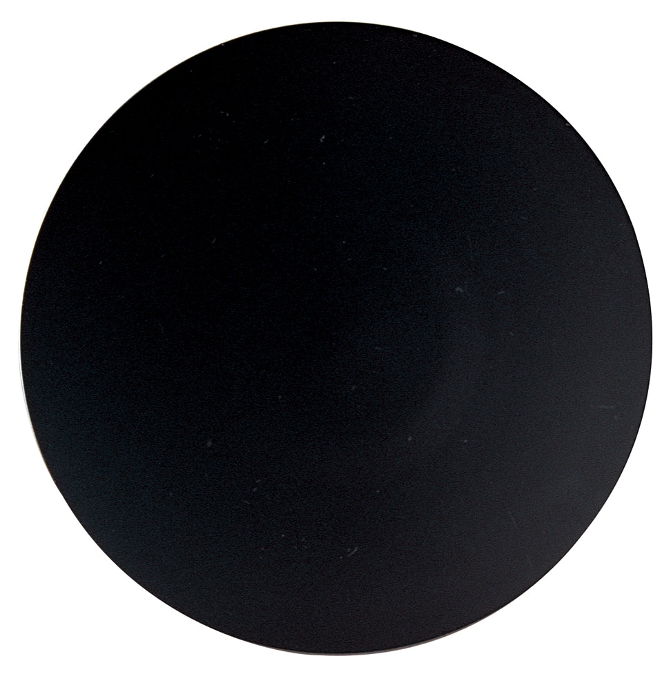 山万 パティオ　マットブラック　30cm皿 1個（ご注文単位1個）【直送品】