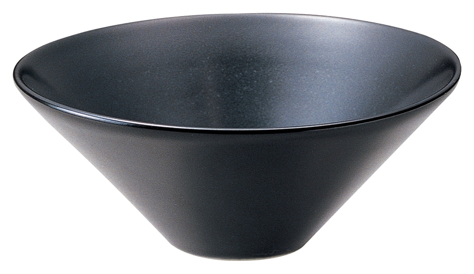 山万 パティオ　マットブラック　16.5cmトロンバボウル 1個（ご注文単位1個）【直送品】