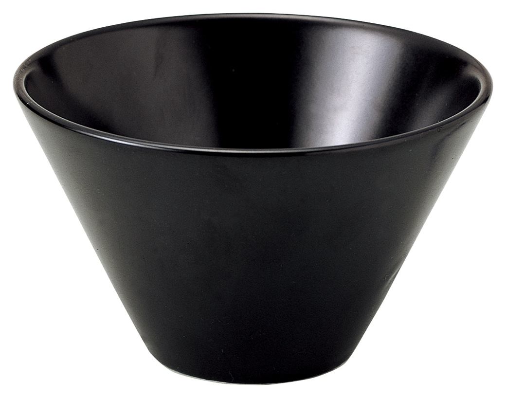 山万 パティオ　マットブラック　14.5cmトロンバトールボウル 1個（ご注文単位1個）【直送品】
