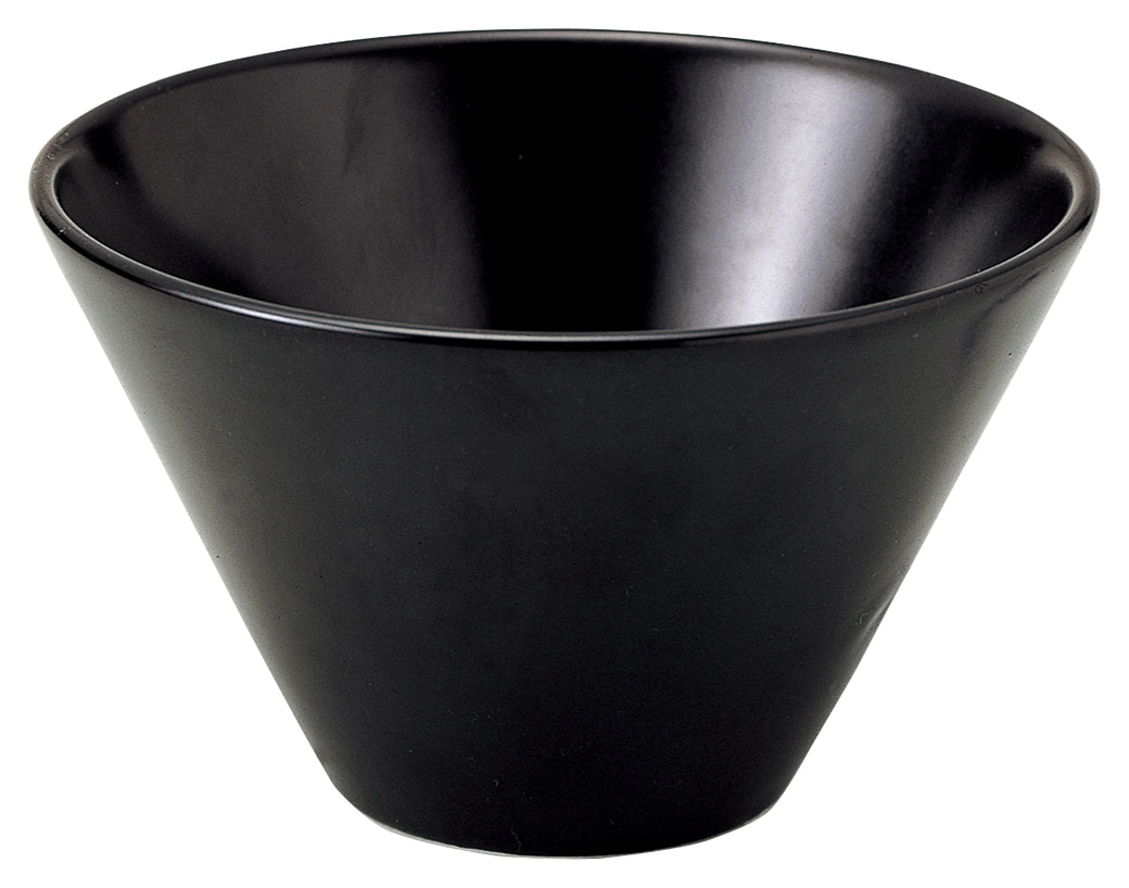 山万 パティオ　マットブラック　12.5cmトロンバトールボウル 1個（ご注文単位1個）【直送品】