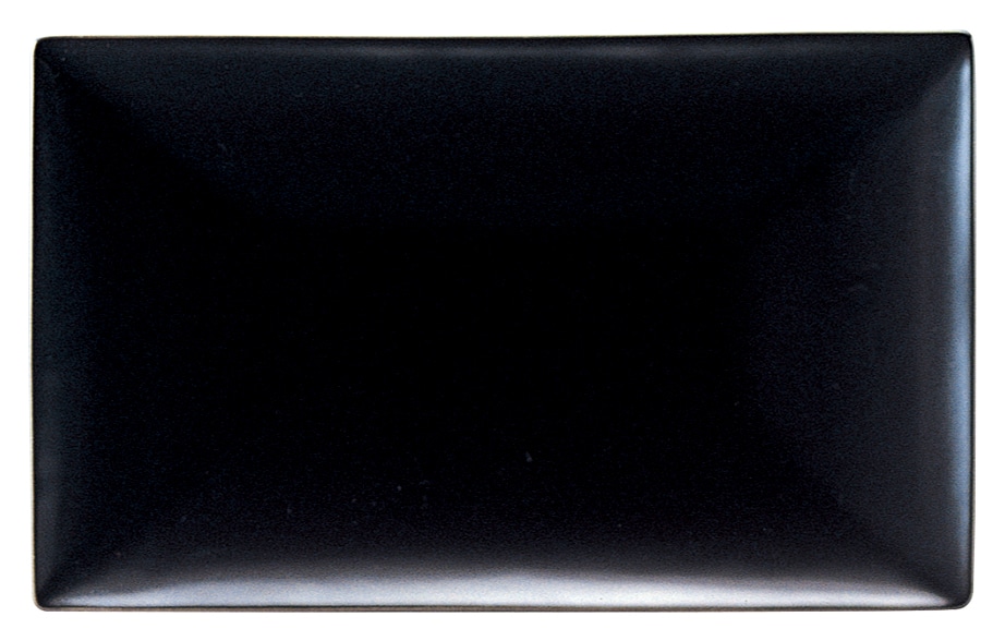 山万 パティオ　マットブラック　23cm角プラター 1個（ご注文単位1個）【直送品】