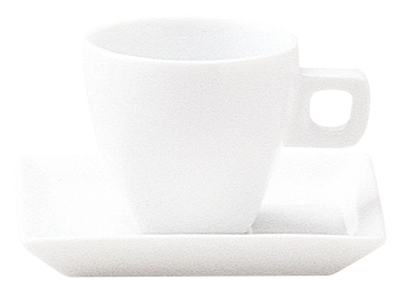 山万 スクエアー　エスプレッソソーサー ※ソーサー単品のみ 1個（ご注文単位1個）【直送品】