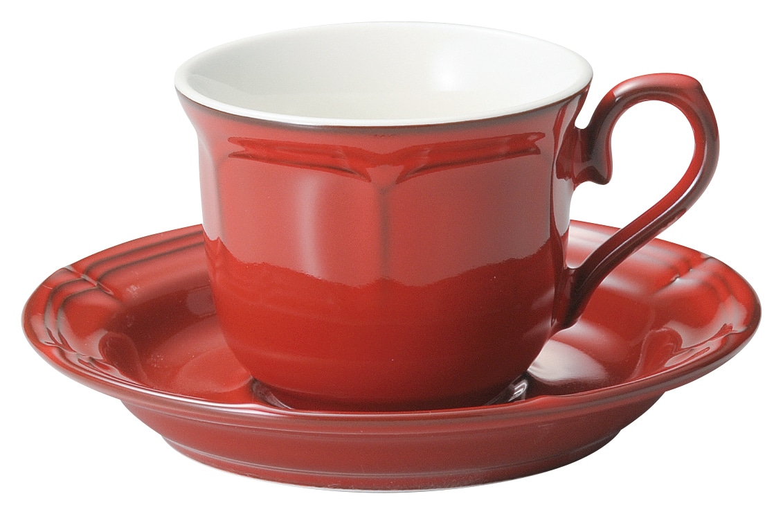 山万 ラフィネ　ウ゛ィンテージレッド　コーヒーカップ ※カップ単品のみ 1個（ご注文単位1個）【直送品】
