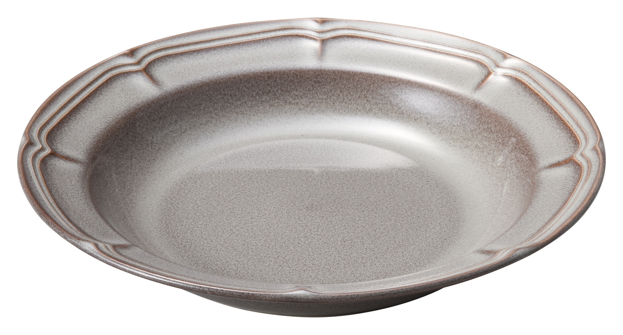 山万 ラフィネ　ストームグレー　25.5cmパスタボウル 1個（ご注文単位1個）【直送品】