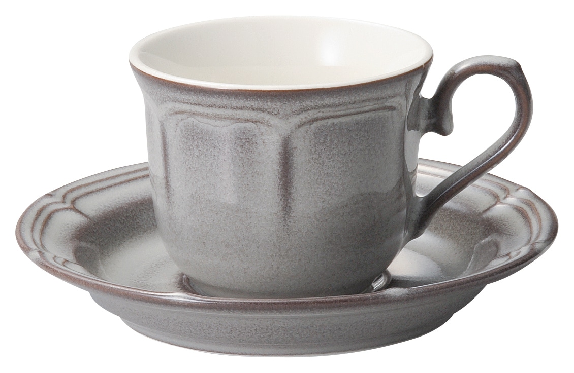 山万 ラフィネ　ストームグレー　コーヒーカップ ※カップ単品のみ 1個（ご注文単位1個）【直送品】