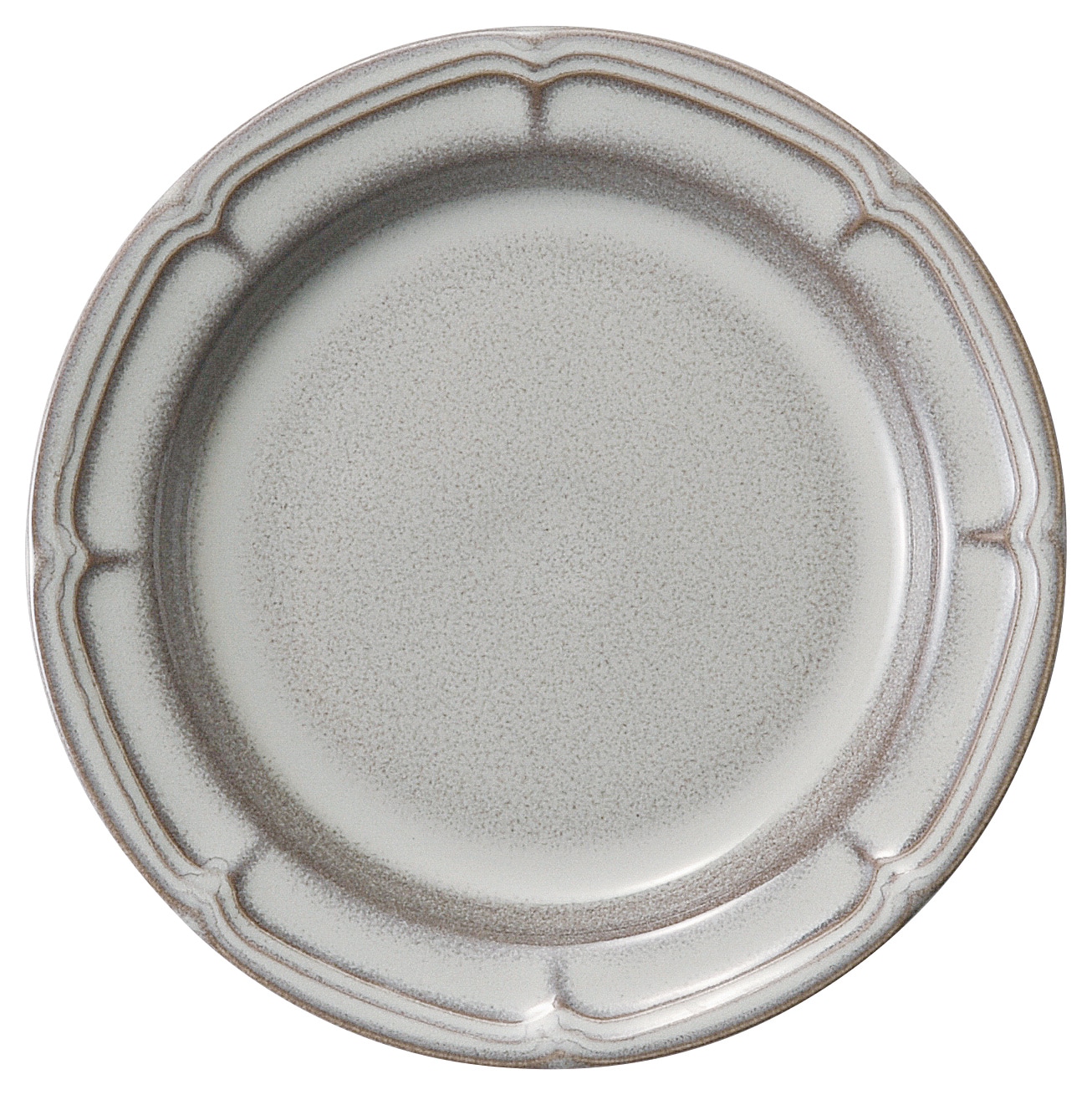 山万 ラフィネ　ストームグレー　16cmリムプレート 1個（ご注文単位1個）【直送品】