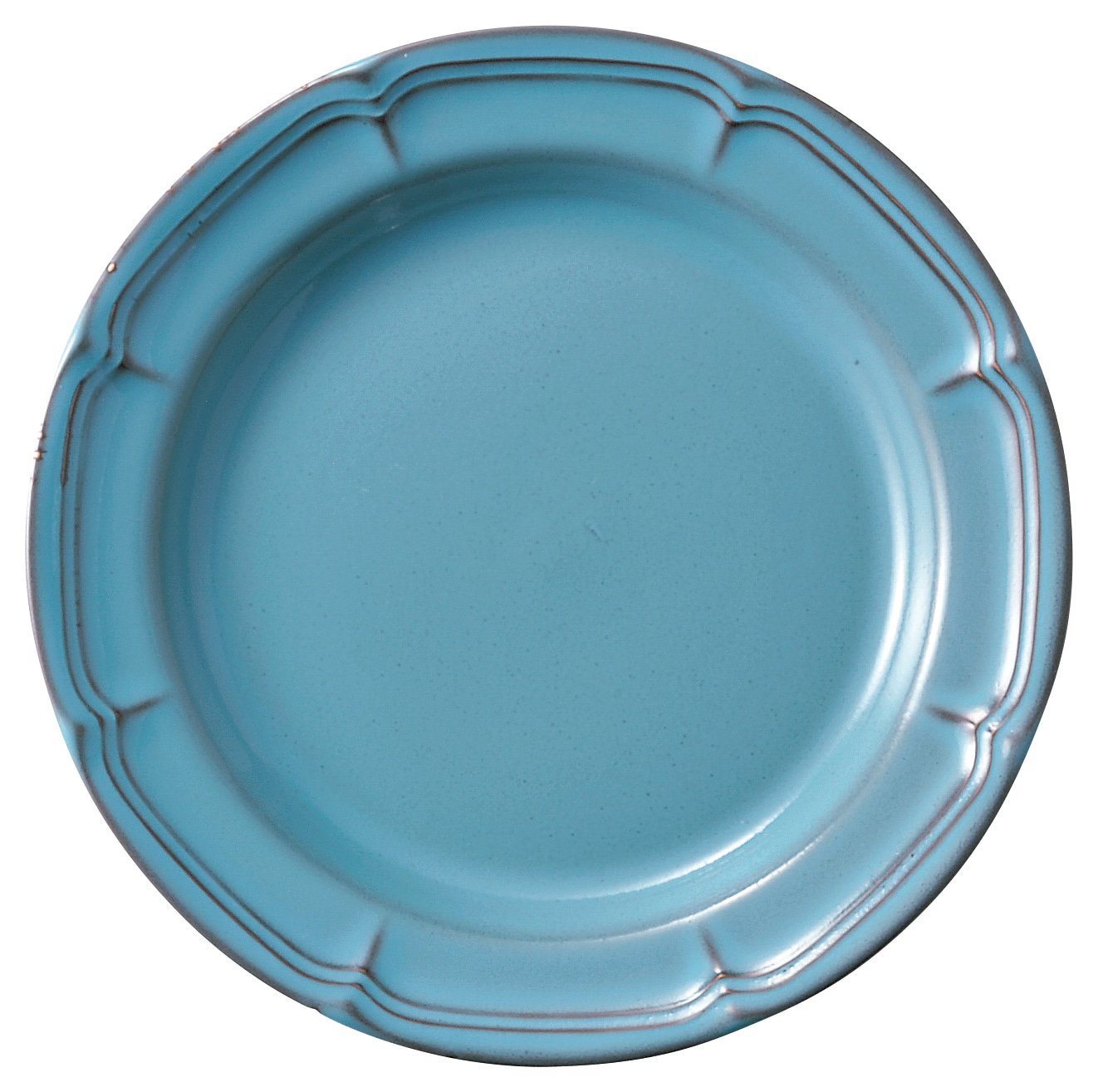 山万 ラフィネ　アンティークブルー　16cmリムプレート 1個（ご注文単位1個）【直送品】