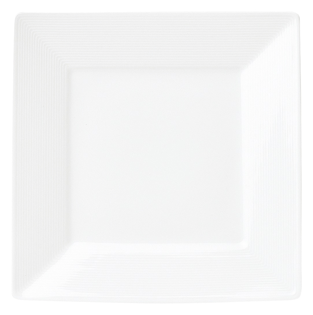 山万 ラッフル　25.5cm角皿 1個（ご注文単位1個）【直送品】