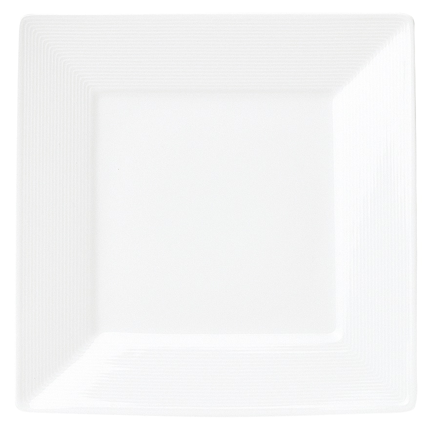 山万 ラッフル　21cm角皿 1個（ご注文単位1個）【直送品】