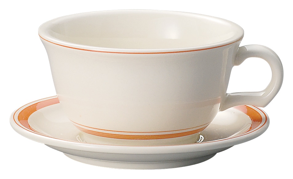 山万 カントリーサイド　ソーバーオレンジ　モア兼用ソーサー※ソーサー単品のみ 1個（ご注文単位1個）【直送品】