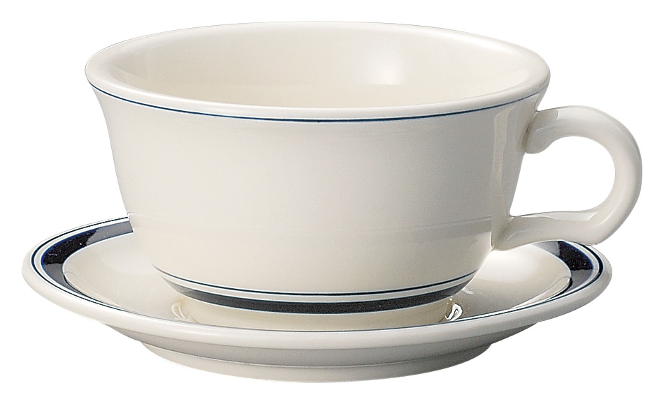 山万 カントリーサイド　ネイビーブルー　モア兼用ソーサー※ソーサー単品のみ 1個（ご注文単位1個）【直送品】