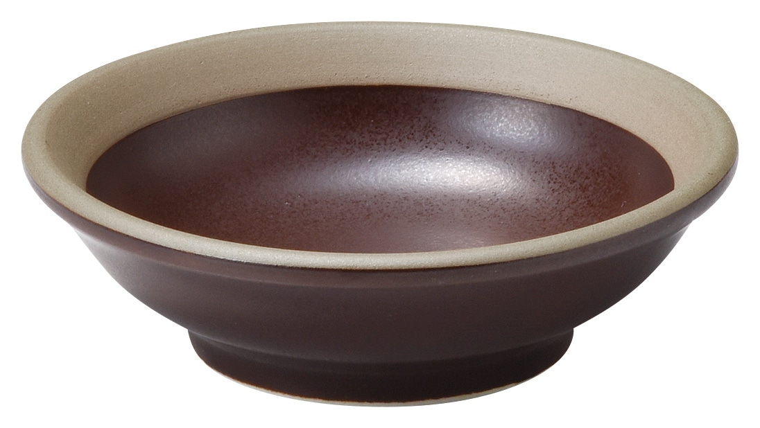 山万 ハーベスト　カカオブラウン　10cm浅ボウル 1個（ご注文単位1個）【直送品】