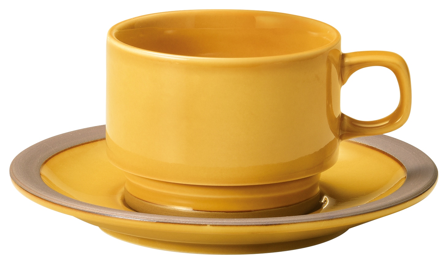 山万 カントリーサイド　ハニーアンバー　モア兼用ソーサー※ソーサー単品のみ 1個（ご注文単位1個）【直送品】