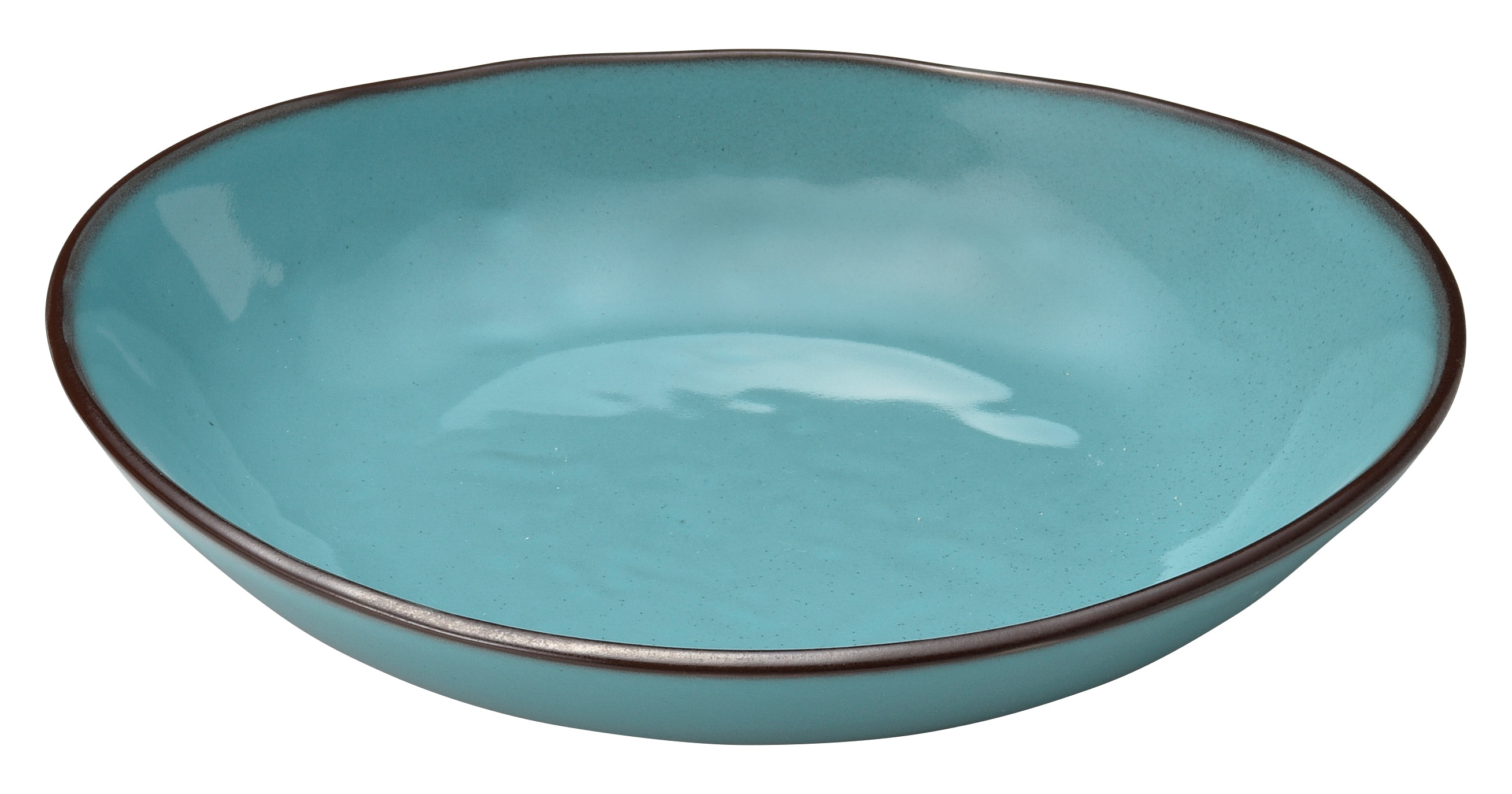 山万 ラフェルム　アンティークブルー　22.5cm深皿 1個（ご注文単位1個）【直送品】