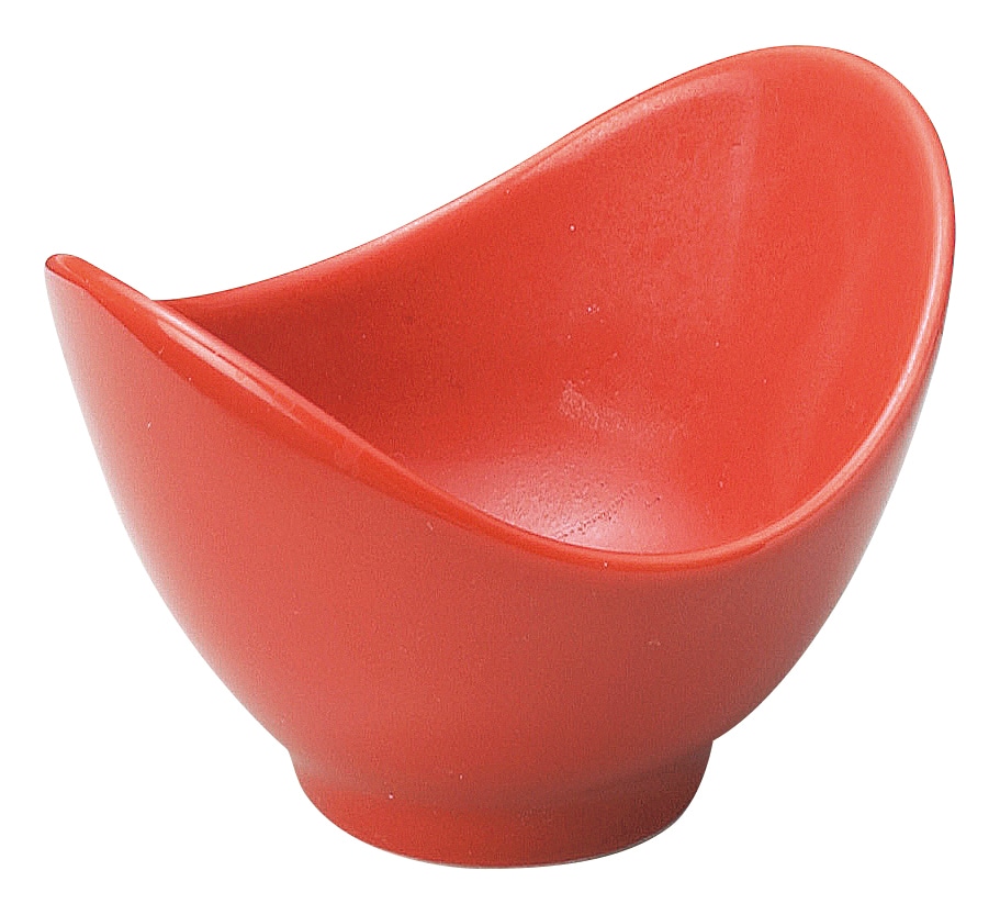 山万 アピタイザー 7.5cmピジョンボウル レッド 1個(ご注文単位1個)【直送品】