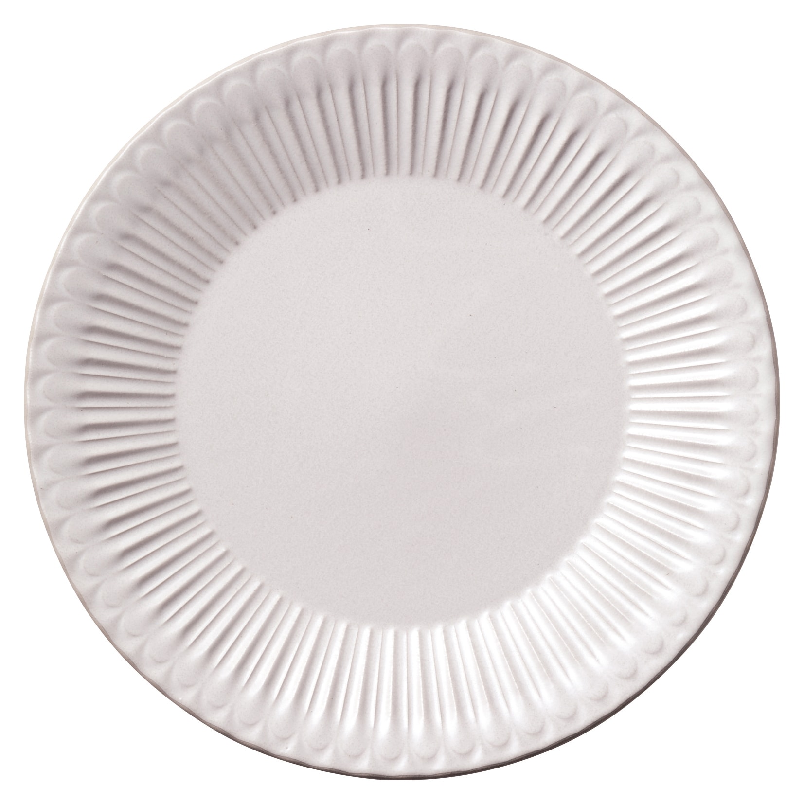 山万 ストーリア ラスティックホワイト 27cmプレート 1個(ご注文単位1個)【直送品】