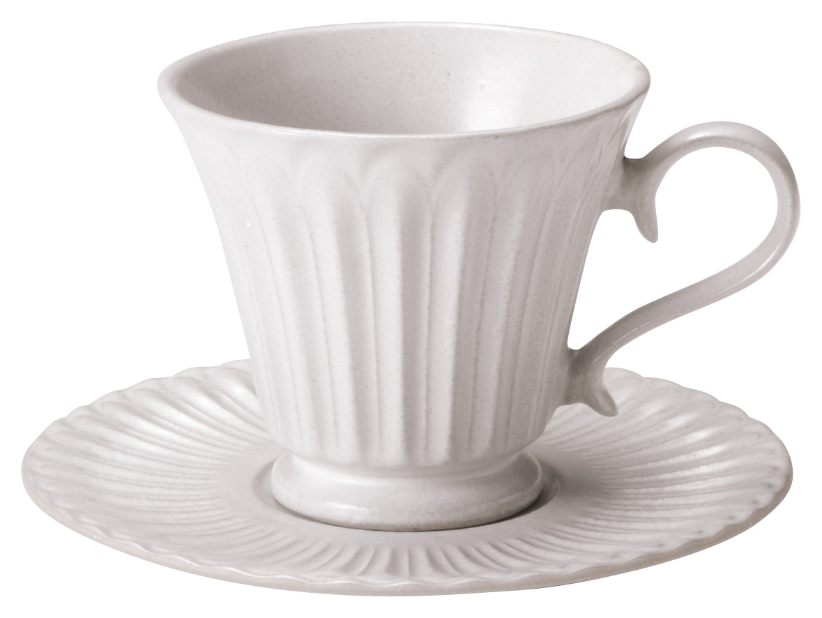 山万 ストーリア ラスティックホワイト ソーサー※ソーサー単品のみ 1個(ご注文単位1個)【直送品】