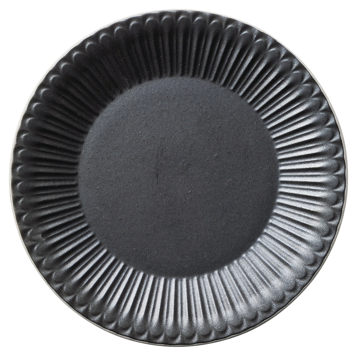 山万 ストーリア　クリスタルブラック　20cmプレート 1個（ご注文単位1個）【直送品】