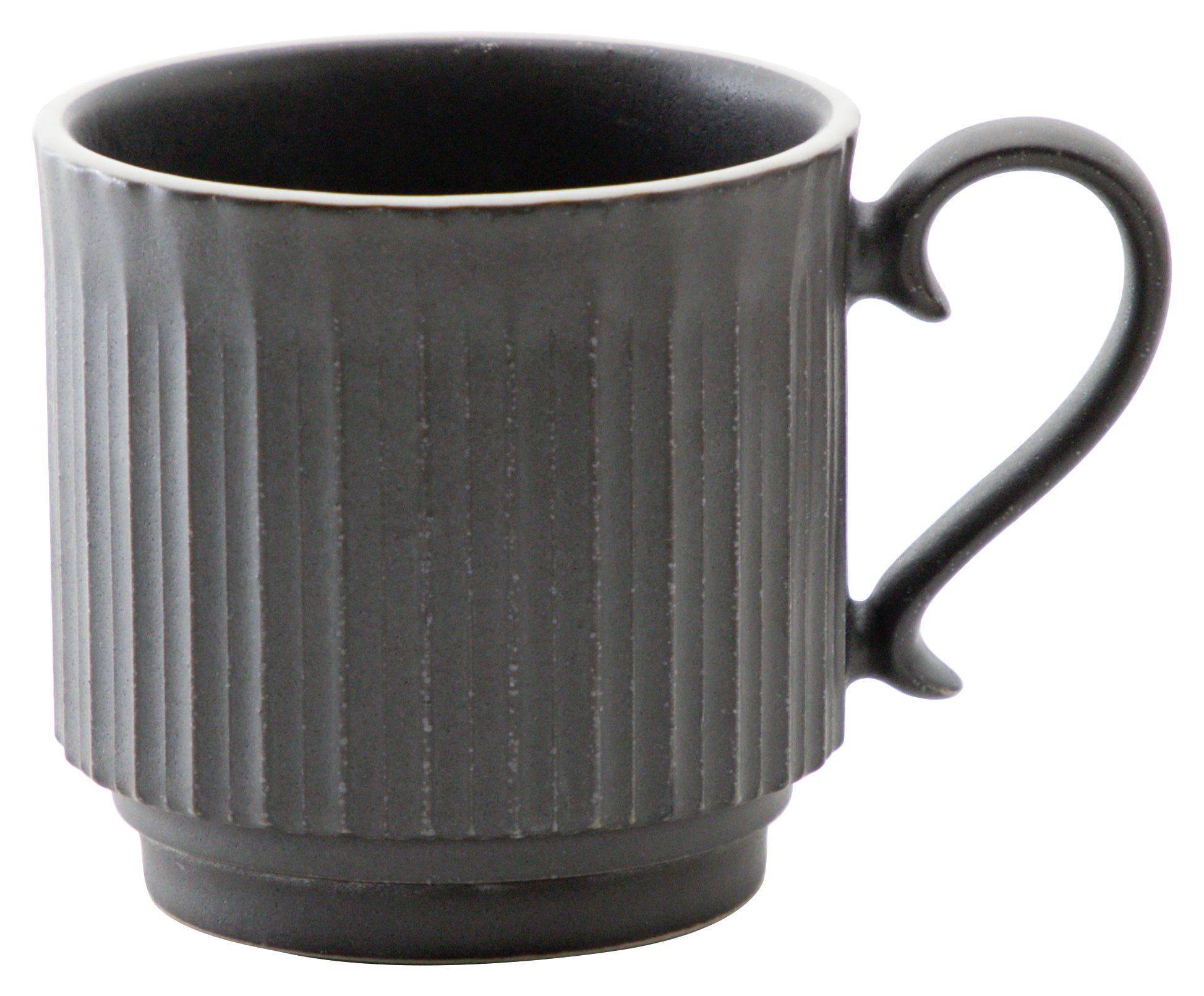 山万 ストーリア　クリスタルブラック　スタックマグカップ 1個（ご注文単位1個）【直送品】