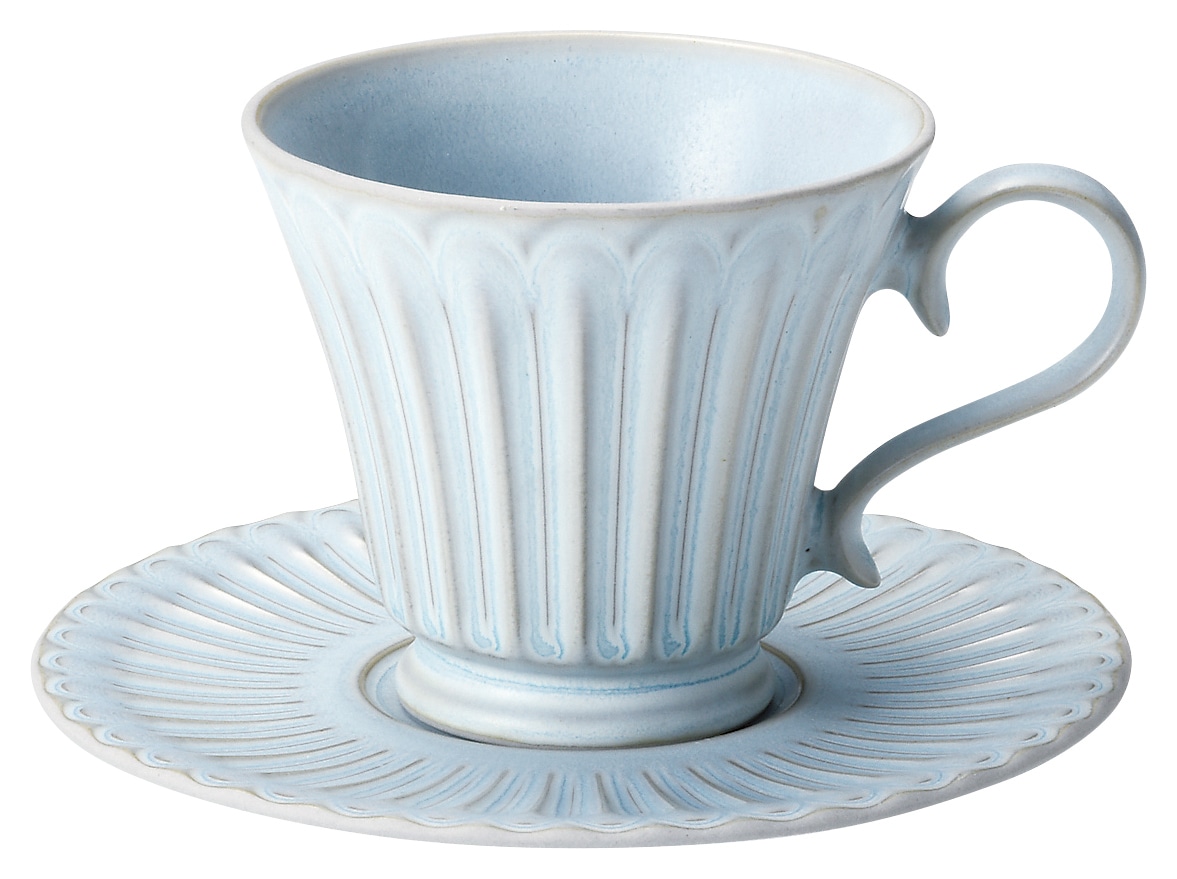 山万 ストーリア シャビーブルー ソーサー※ソーサー単品のみ 1個(ご注文単位1個)【直送品】