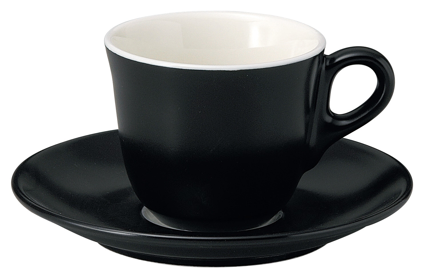 山万 マーレ ブラック コーヒーカップ ※カップ単品のみ 1個(ご注文単位1個)【直送品】