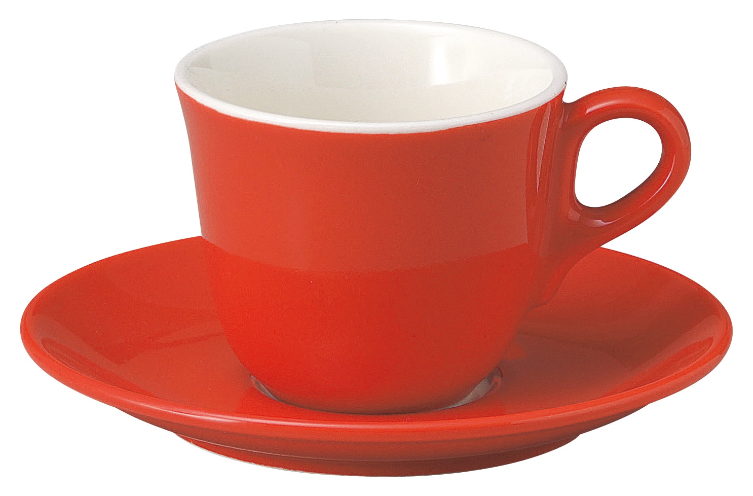 山万 マーレ レッド コーヒーカップ ※カップ単品のみ 1個(ご注文単位1個)【直送品】