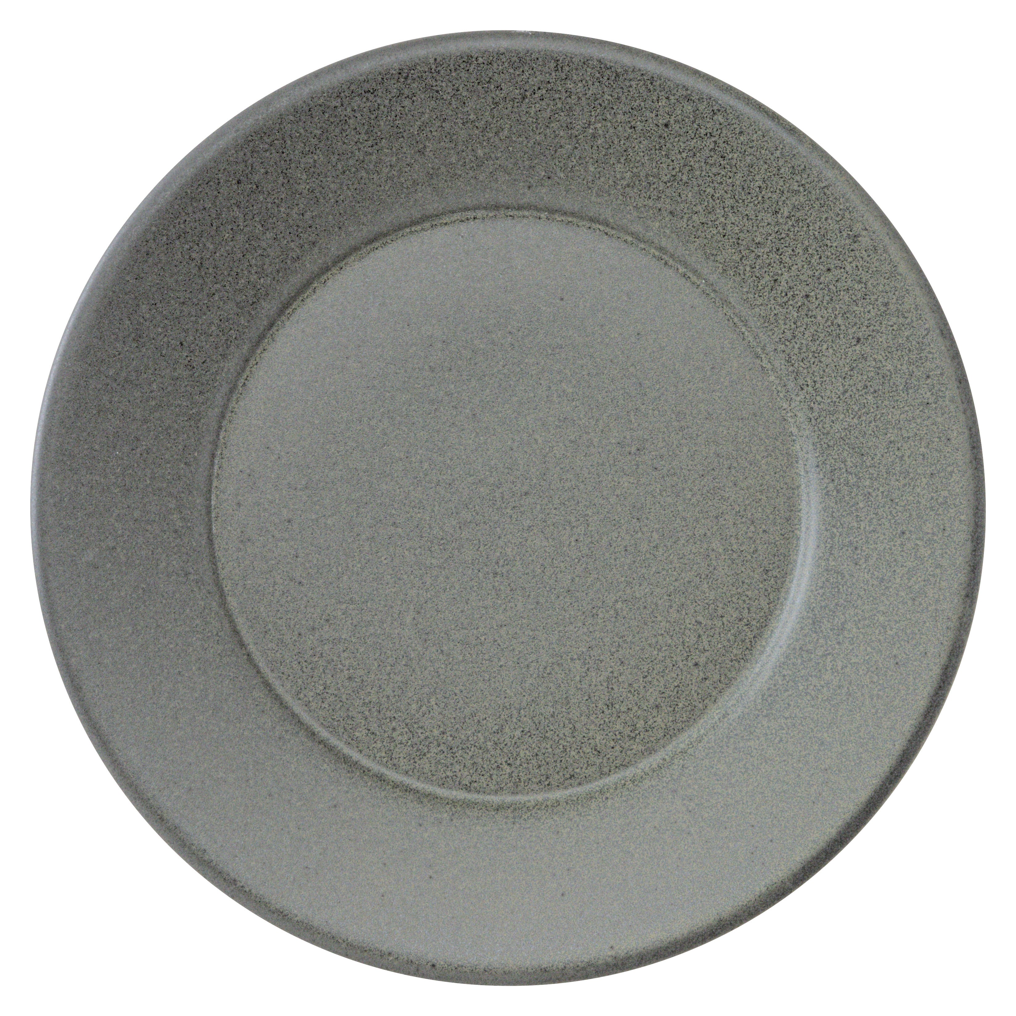 山万 フォンテ　サンドグレー　19.5cm丸皿 1個（ご注文単位1個）【直送品】