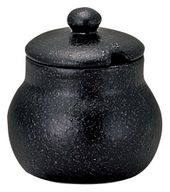 山万 エボニー からし入れ 1個(ご注文単位1個)【直送品】