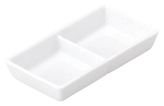 山万 リーバイ 2つ仕切皿 1個(ご注文単位1個)【直送品】