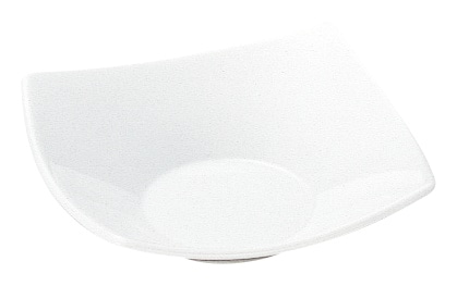 山万 グラッセ　13.5cmソフトスクエアー深皿 1個（ご注文単位1個）【直送品】